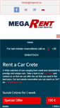 Mobile Screenshot of megarent.gr